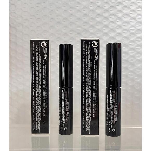Lot 2x Marc Jacobs Velvet Noir Major Volume Mascara Travel Size 0.17oz/5.0g NIB - Picture 2 of 6